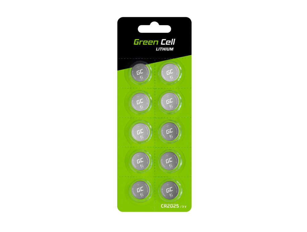 EAN 5903317225355 - Green Cell XCR04 pila doméstica Batería de un solo uso CR2025 Litio imagen 1