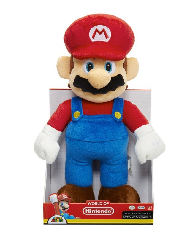 Peluche Jumbo Super Mario Nintendo 50cm