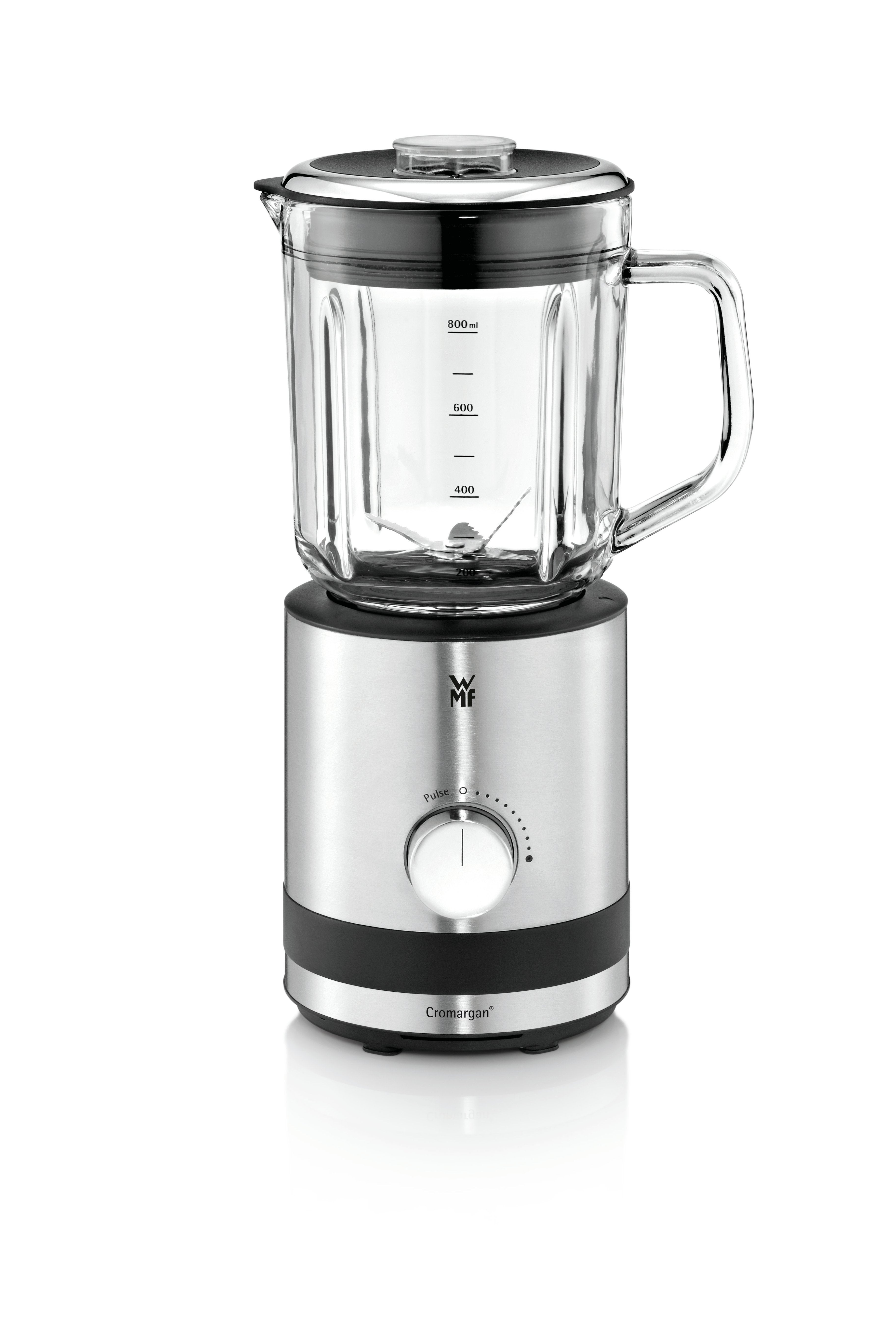 Batidora De Vaso Wmf Kitchenminis 0416490011 0,8 L 400 W Negro, Acero Inoxidable, Transparente