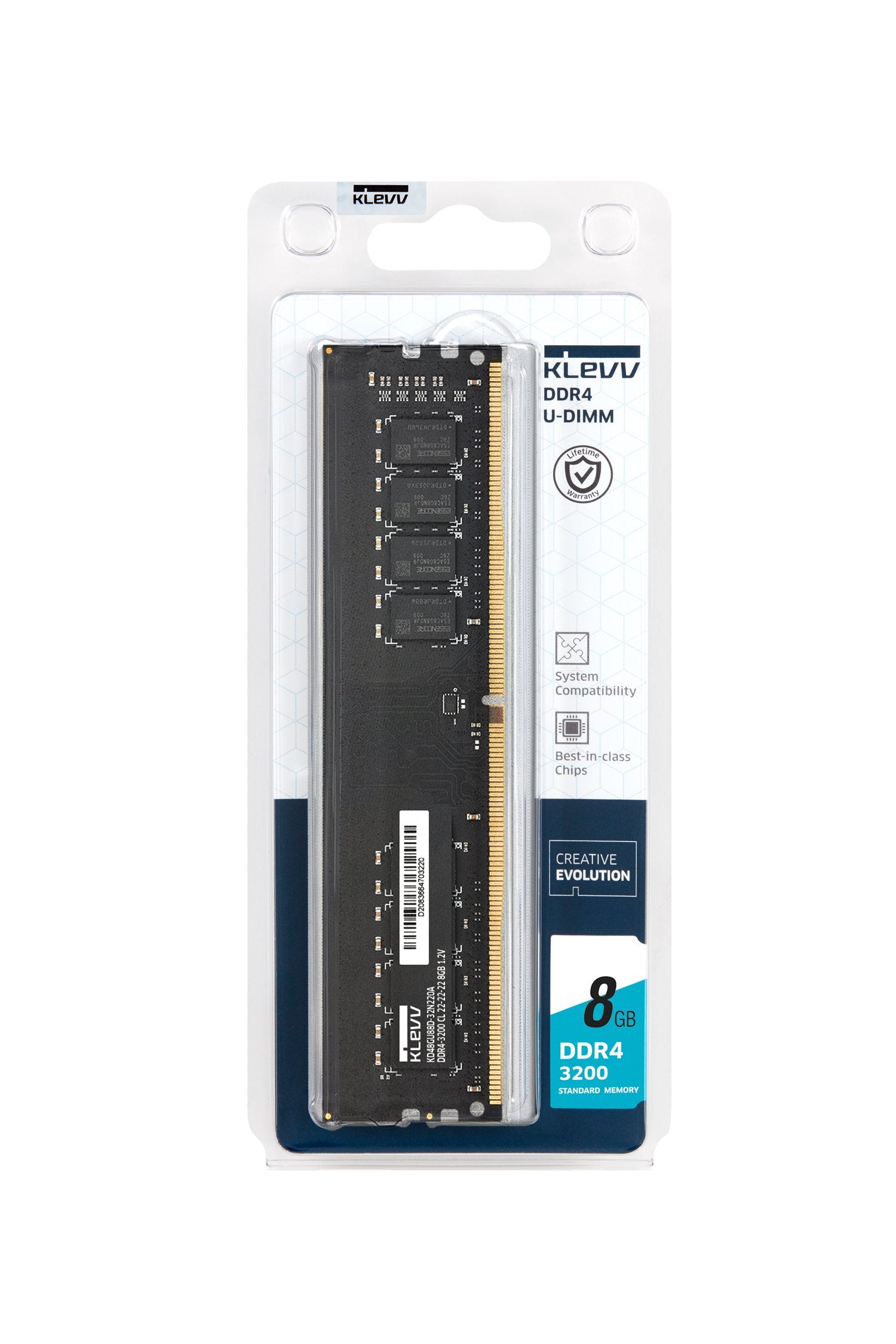 Memoria Ram Klevv Ddr4 3200  8gb