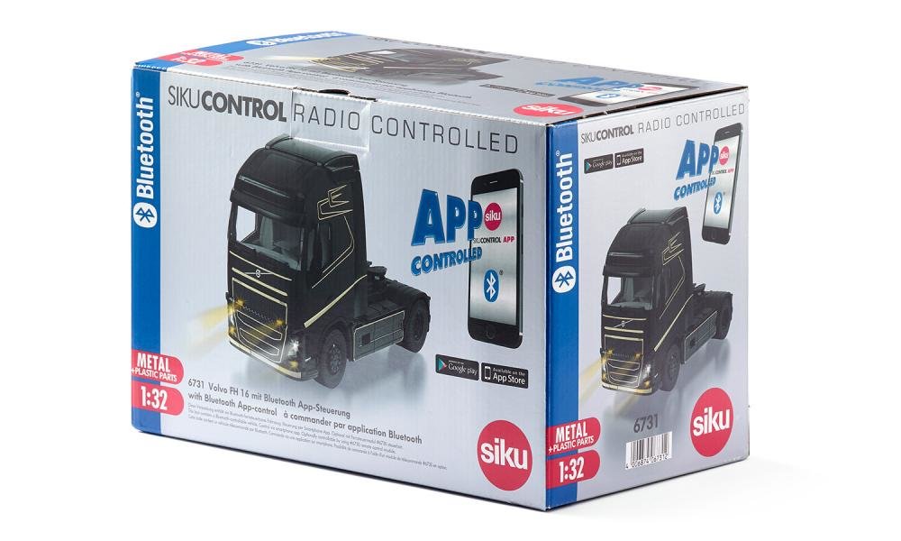 Siku Control32 Volvo Rc Fh16 4x2 Con Control De Aplicación Bluetooth, 6731