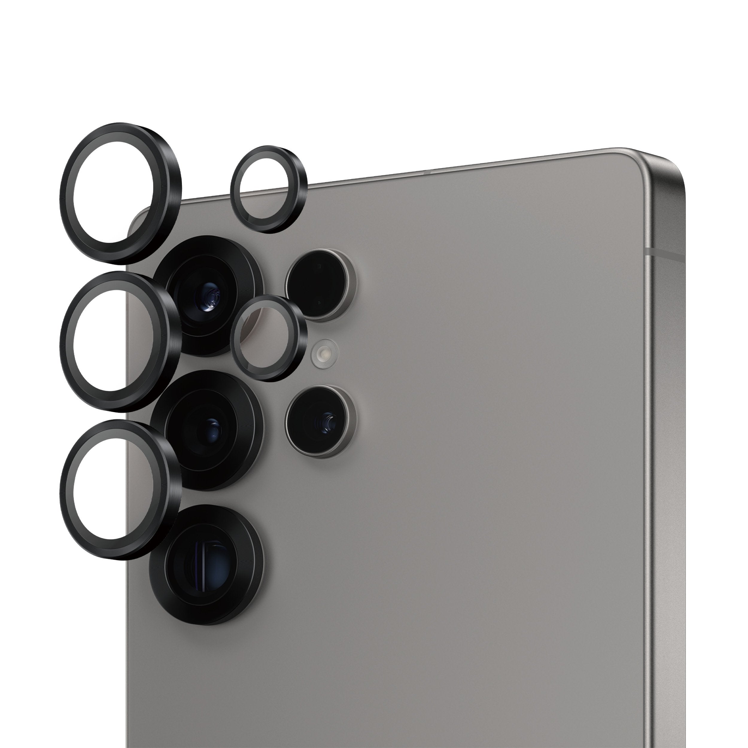 EAN 5715685017070 - PanzerGlass ® Hoops® Camera Lens Protector Black Samsung Galaxy S25 Ultra Protector de pantalla 1 pieza(s imagen 1