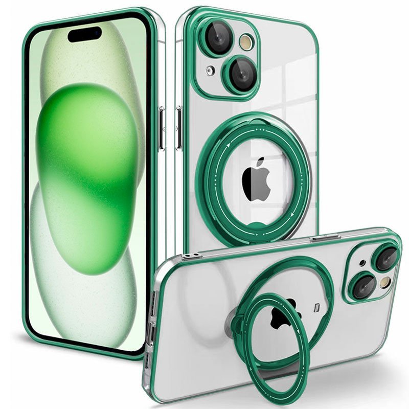Funda Cool Iphone 15 Plus Magnetica Ring Verde