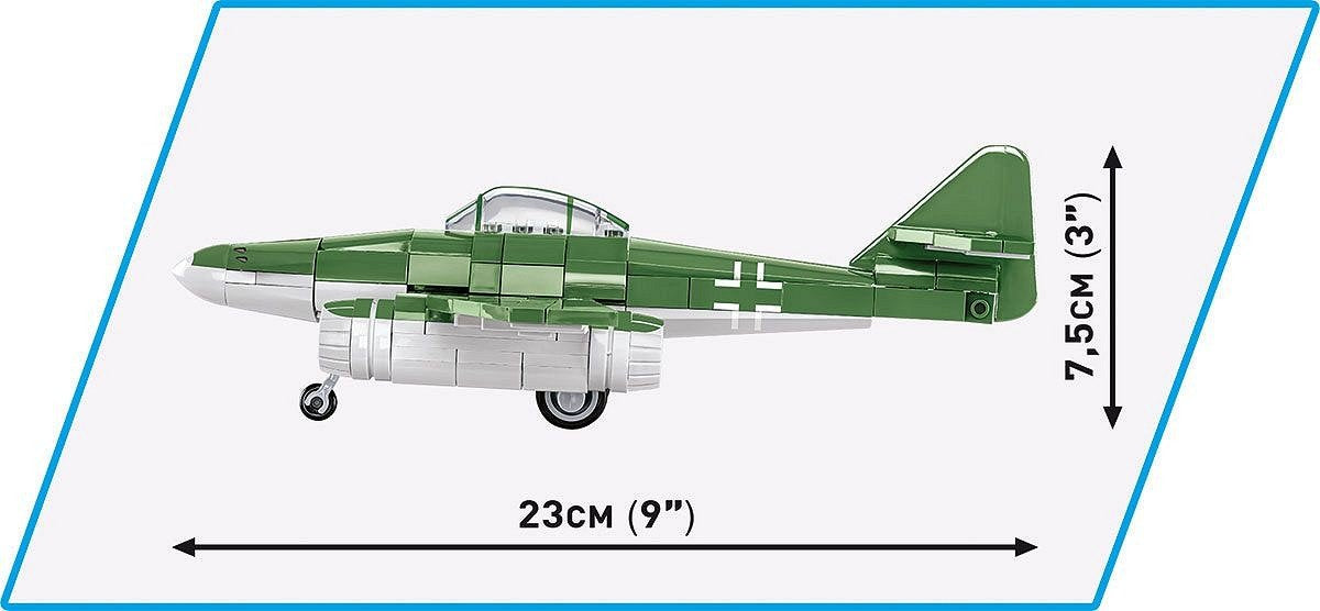 Cobi 5881 Historical Collection Wwii Samolot Mysliwski Messerschmitt Me 262 250 Klocków