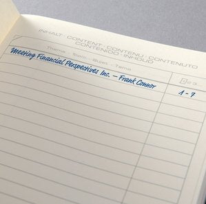 Sigel Conceptum® Cuaderno Ca. Din A4 Cuadriculado, 194 Páginas