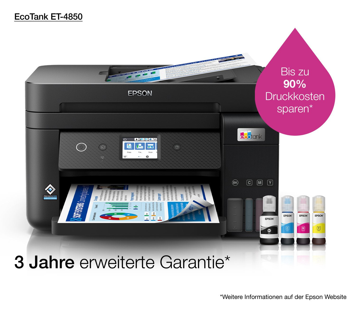 EAN 8715946683751 - Epson EcoTank ET-4850 Inyección de tinta 4800 x 1200 DPI 33 ppm Wifi imagen 24