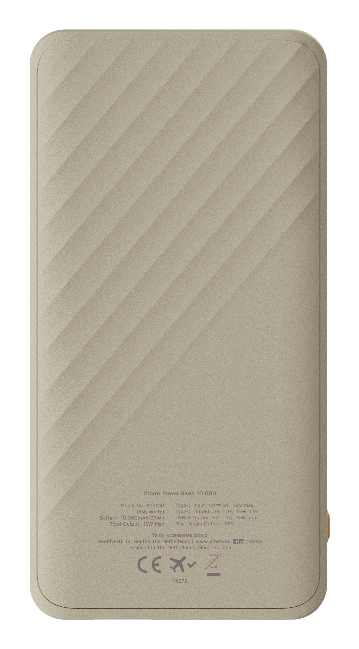 EAN 8718182278248 - Xtorm Go2 Polímero de litio 10000 mAh Beige imagen 10