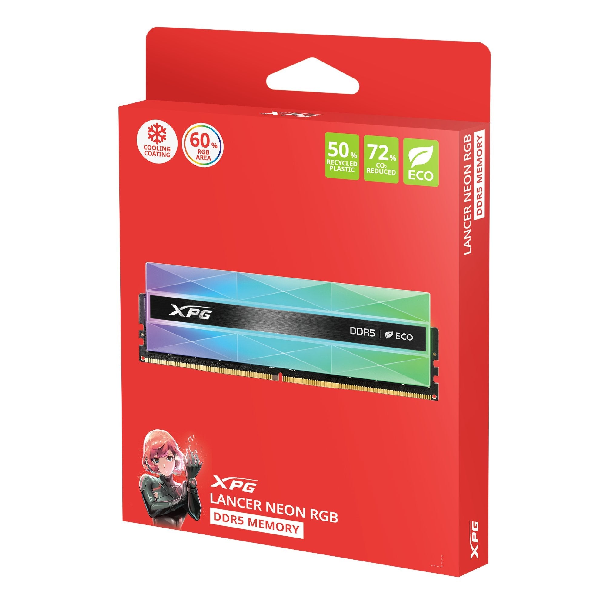 EAN 4711085948977 - XPG LANCER RGB módulo de memoria 32 GB 2 x 16 GB DDR5 ECC imagen 9