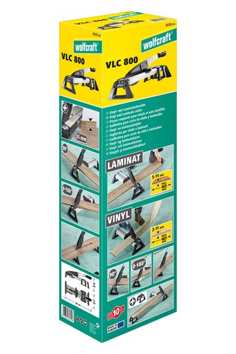 EAN 4006885693906 - wolfcraft GmbH VLC 800 Negro 46,5 cm imagen 20