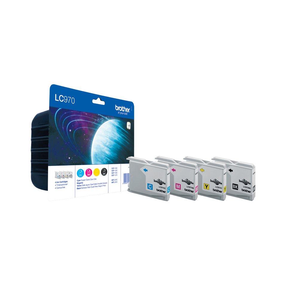 Brother Mfc/Dcp-135/150c/235c/260c Cartuchos 4 Colores (300 Pág.)
