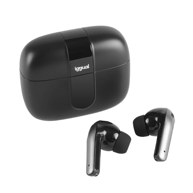 EAN 8435364319345 - iggual True Sound True Wireless Stereo (TWS) Dentro de oído Llamadas/Música Negro imagen 1