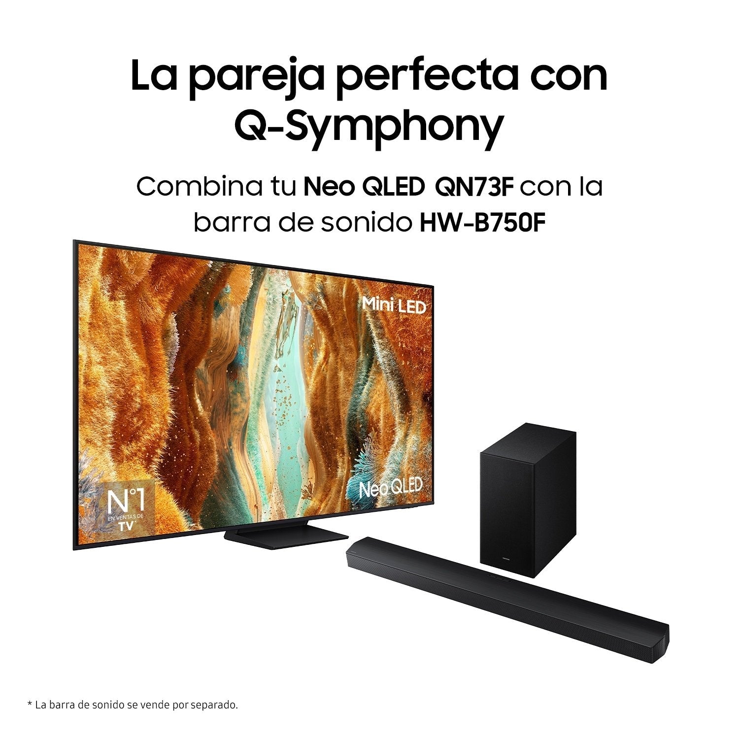 Televisor Samsung Neo Qled Qn73f Tq55qn73fat 55' Ultra Hd 4k Smart Tv Wifi