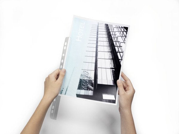 Durable Vaina De Sujecion A4 Perforacion Universal -50ud-