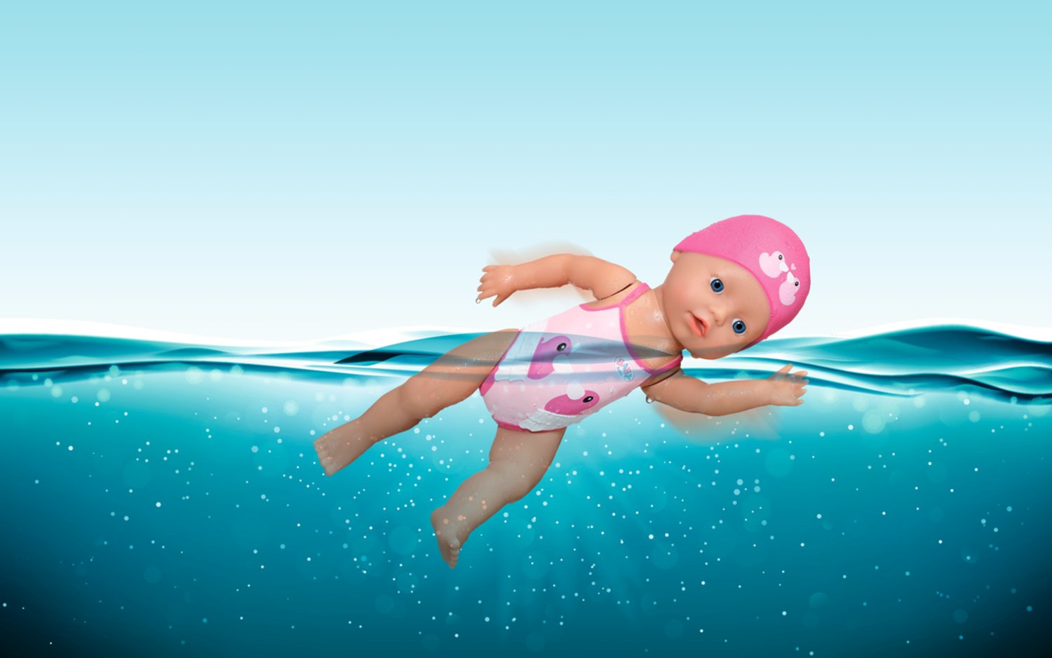 Muñeca Nadadora Baby Born 30cm