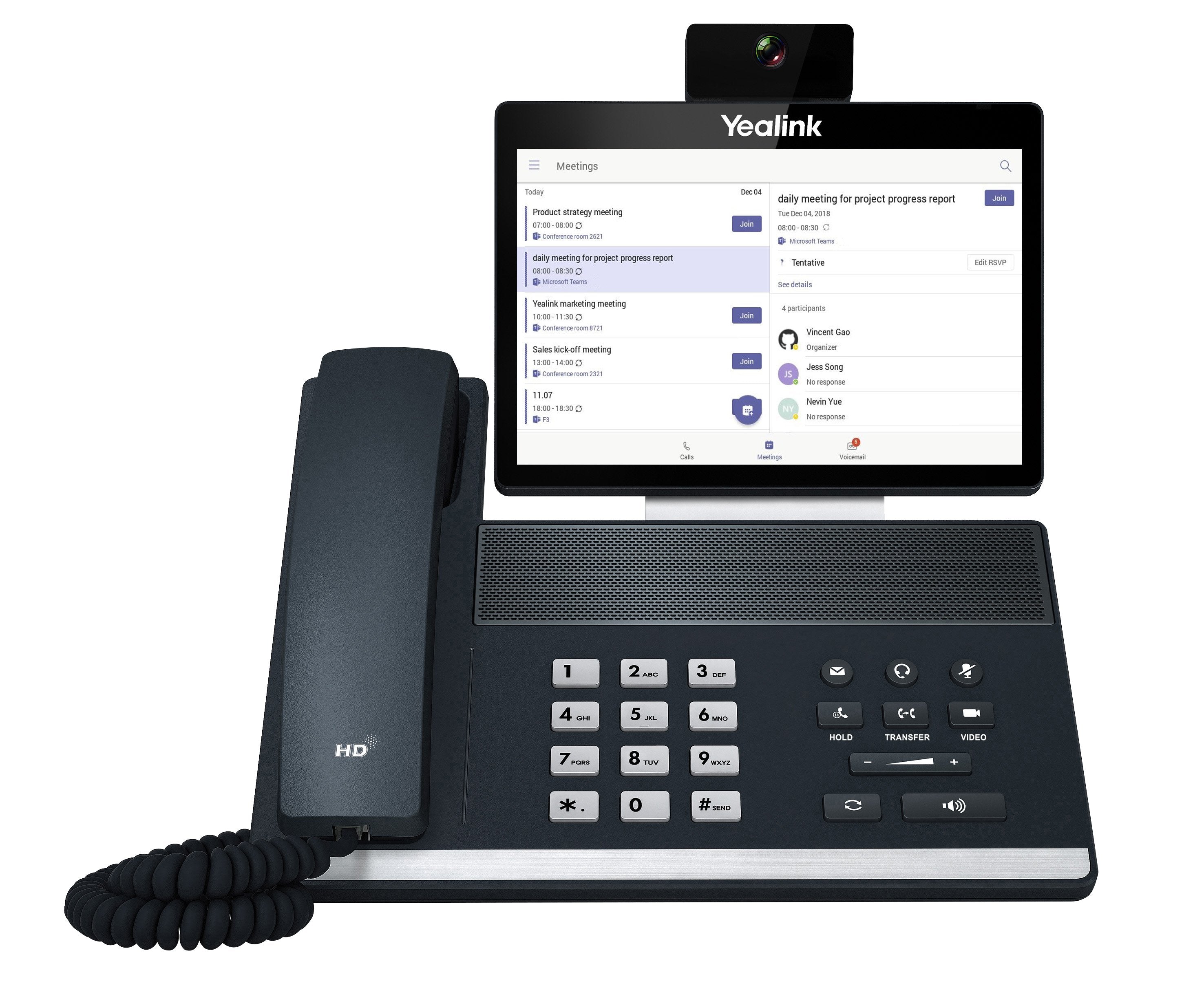 EAN 6938818304802 - Yealink VP59-Teams Edition teléfono IP Negro, Gris IPS Wifi imagen 8