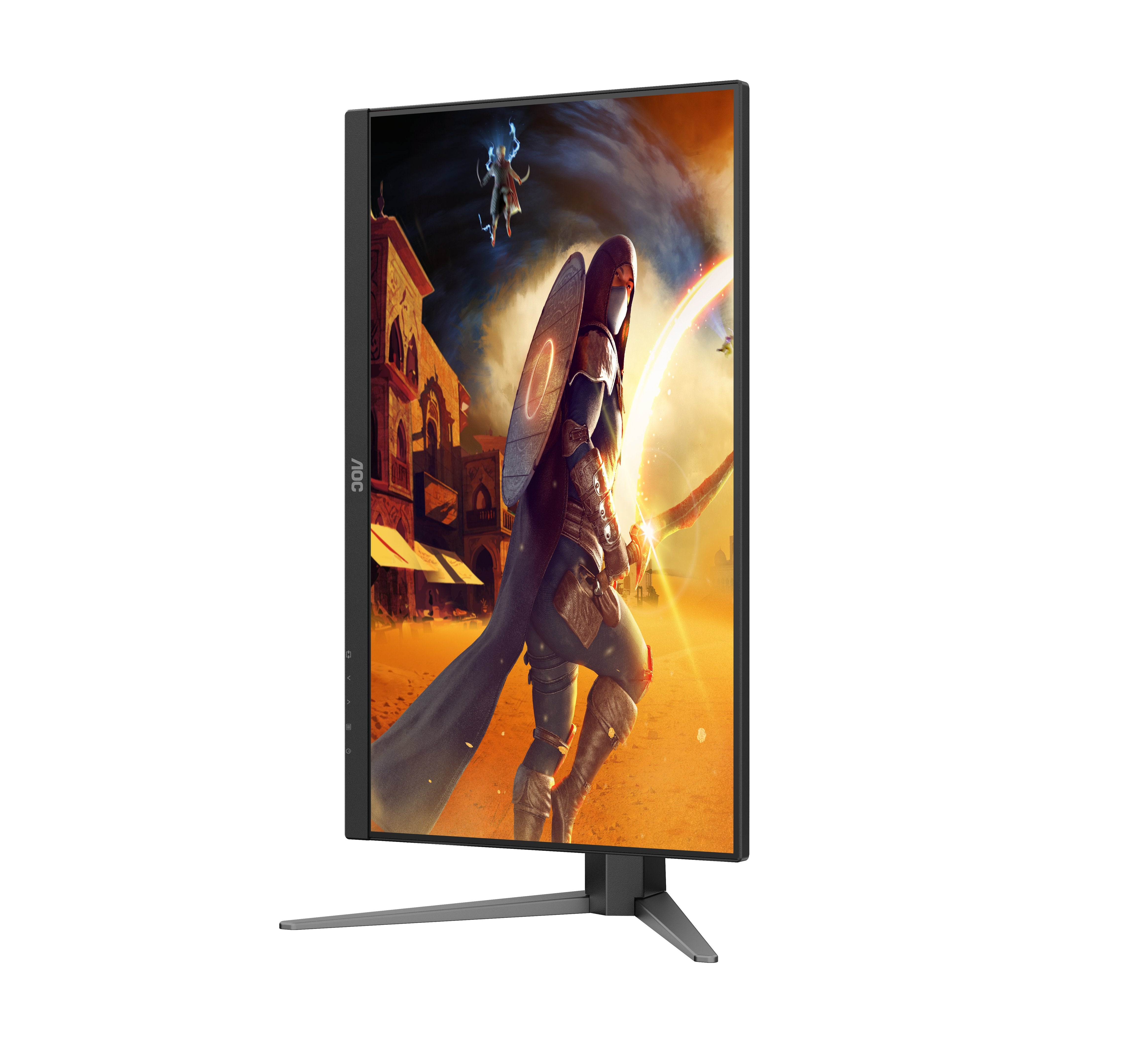 Monitor Aoc 27" 27g4ha 1920 X 1080 Pixeles Full Hd Led Negro, Rojo