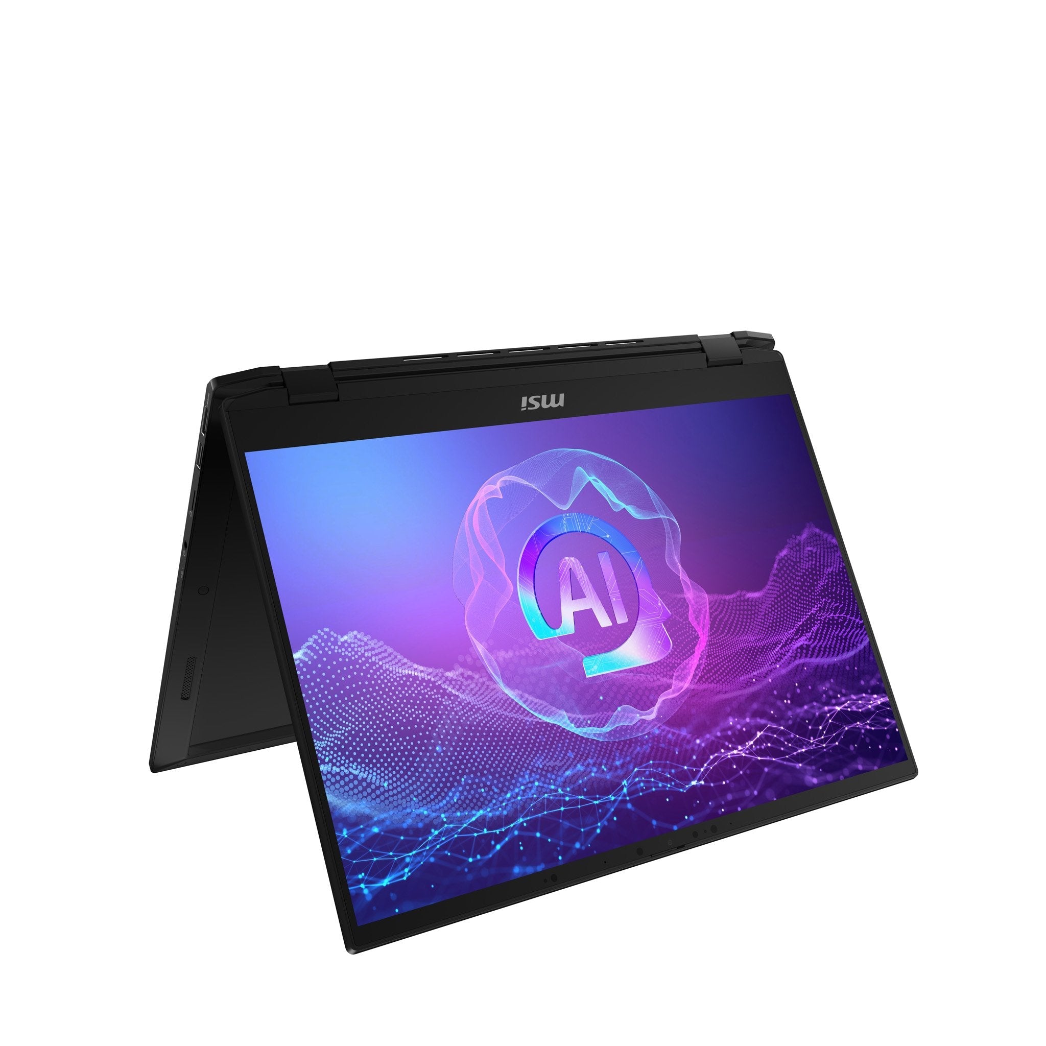 Portatil Msi Summit A16 Ai+ A3hmtg-076es Copilot+ Pc Amd Ryzen Ai 9 365 Híbrido (2-En-1) 40,6 Cm (16") Pantalla Táctil Quad Hd+ 32 Gb Lpddr5x-Sdram 1 Tb Ssd Wi-Fi 7 (802.11be) Windows 11 Home Negro