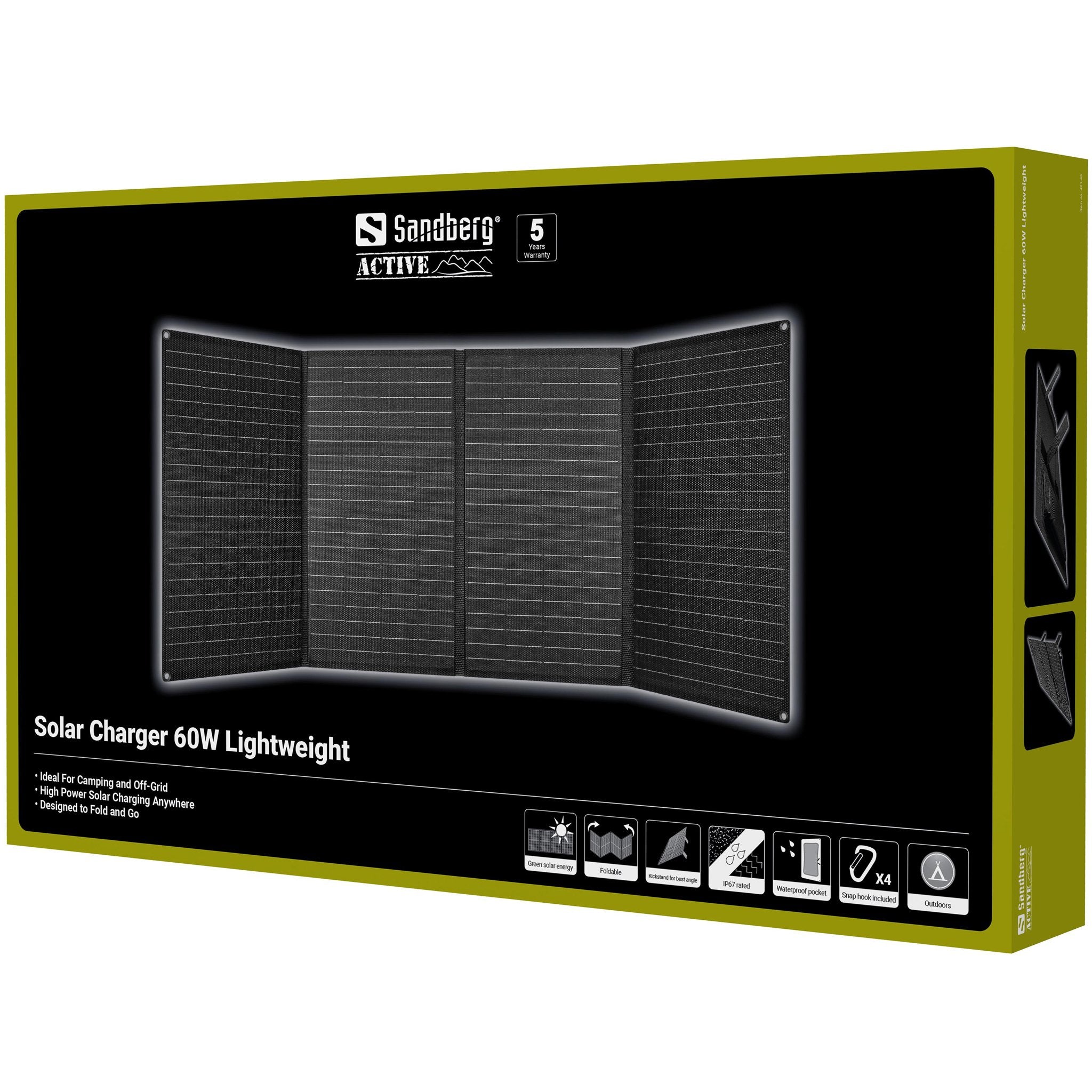 Solar Charger 60w Lightweight