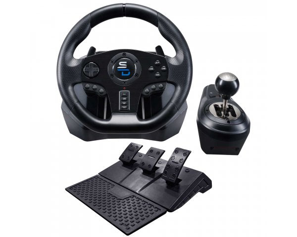 EAN 3701221702168 - Subsonic GS850-X Negro USB Volante + Pedales PlayStation 4, Xbox One imagen 1