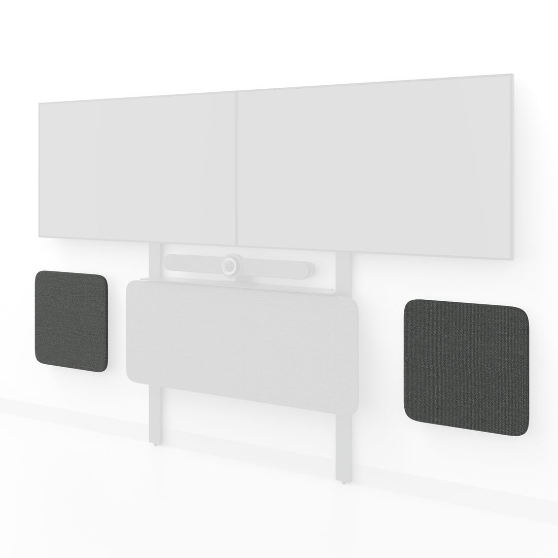 EAN 0757350577156 - Heckler Design H806-BG accesorio para videoconferencia Montaje en pared Negro, Gris imagen 1