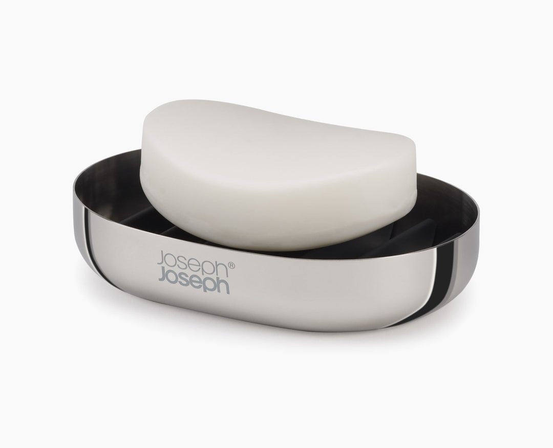 Joseph Joseph Easystore Luxe Soap Dish Stainless Steel
