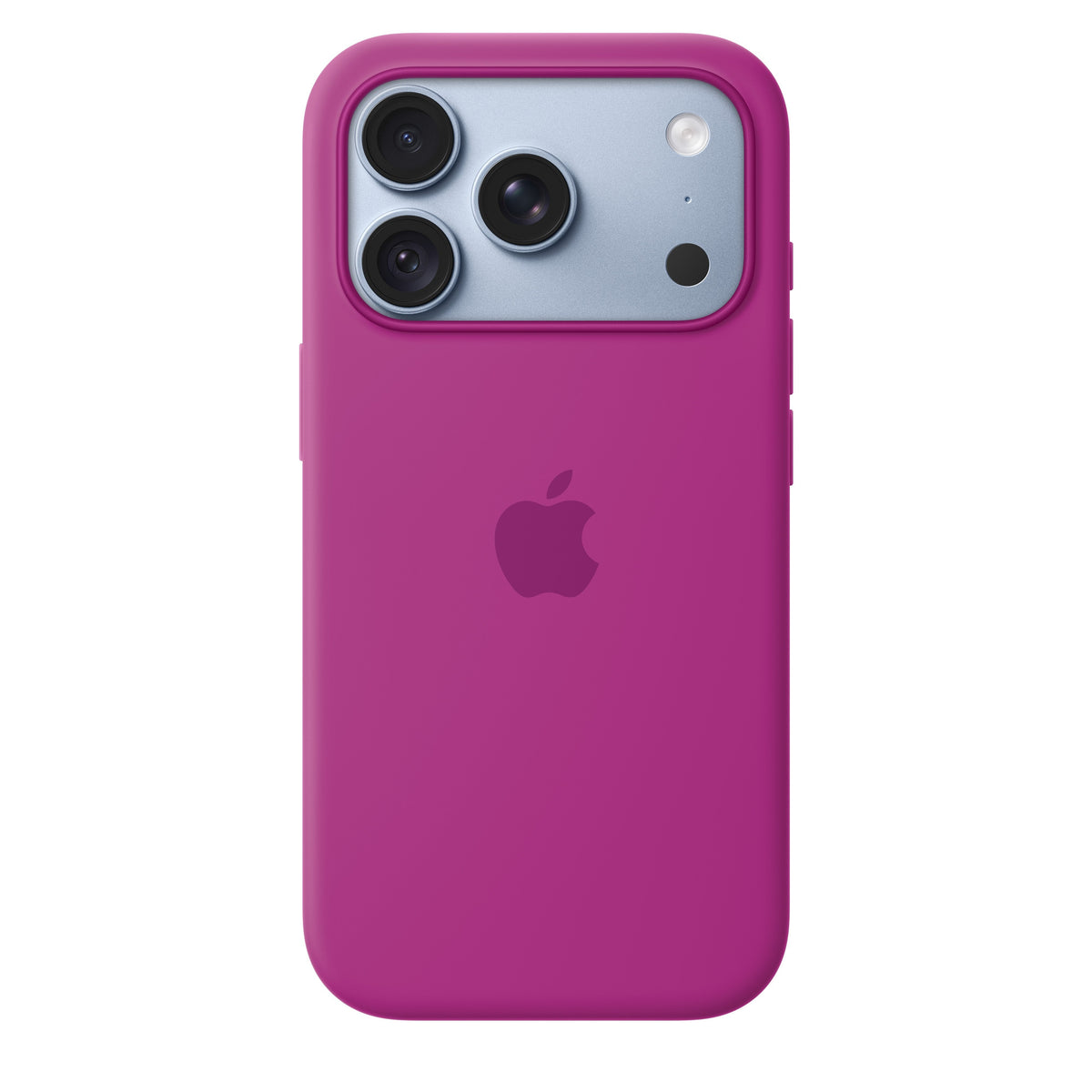 Apple Iphone 18 Pro Silicone Case With Magsafe Magenta