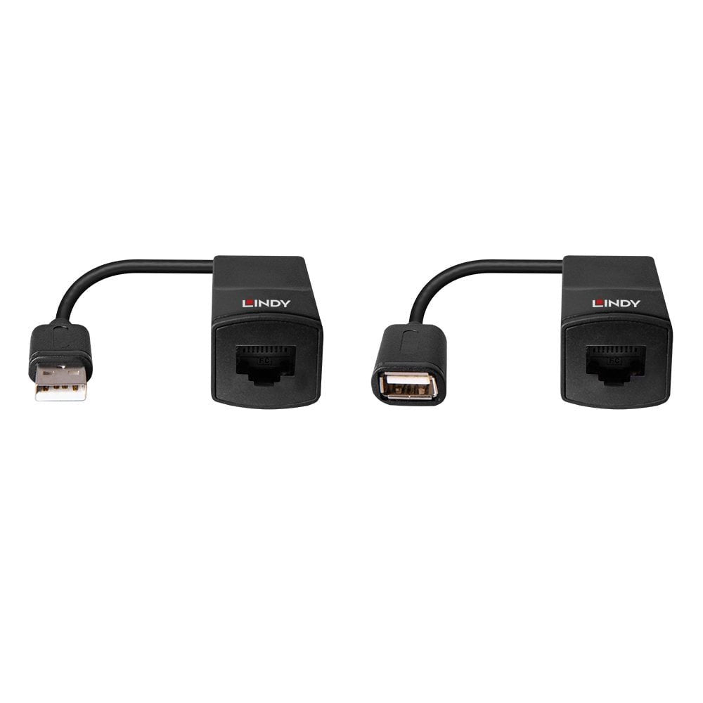 EAN 4002888433655 - Lindy 43365 ampliador de red Transmisor y receptor de red Negro imagen 3
