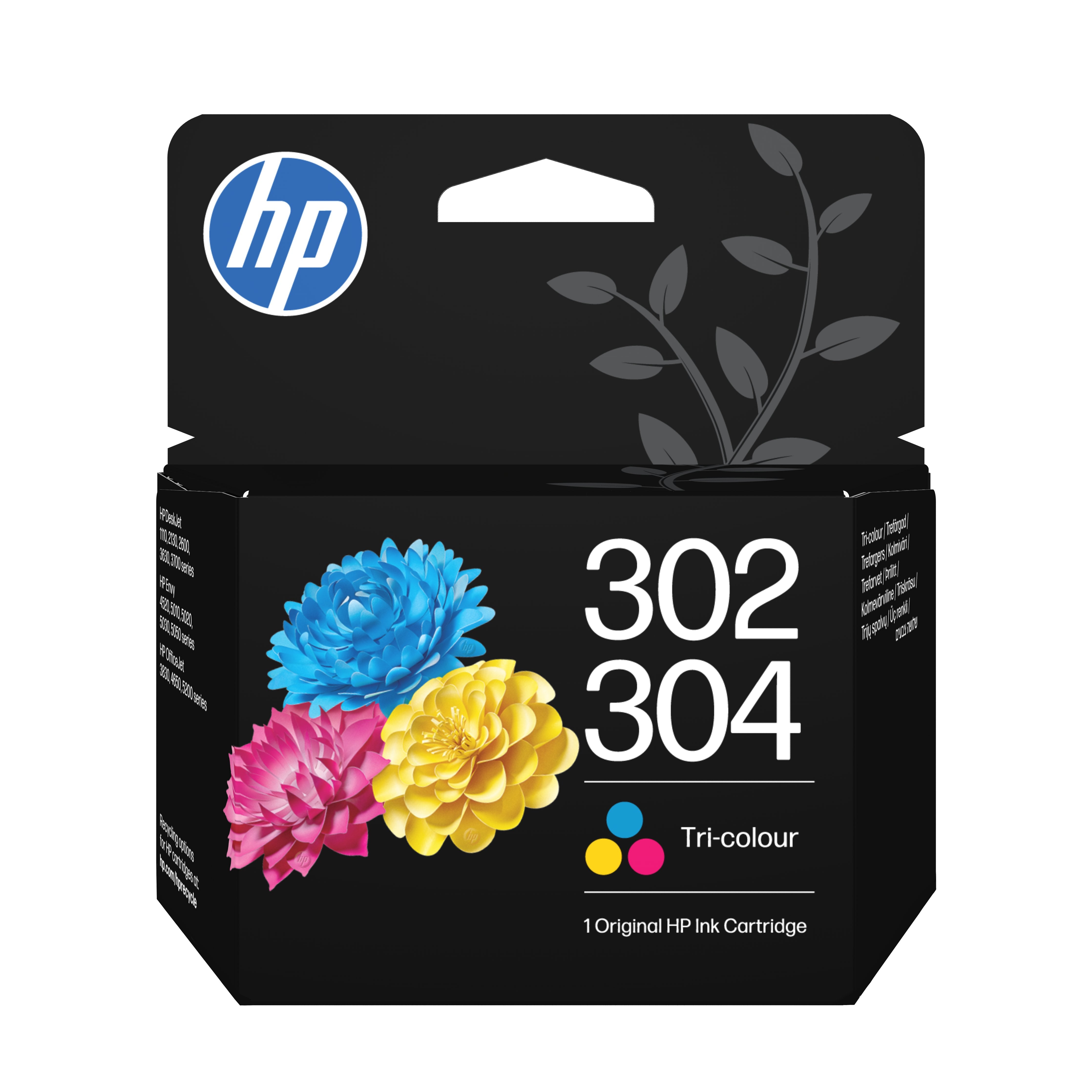 EAN 0199764139535 - HP 302/304 Tri-color Original Ink Cartridge cartucho de tinta 1 pieza(s) Rendimiento estándar Cian, Magen imagen 1