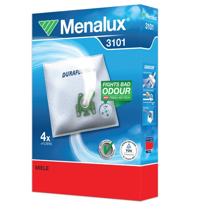 EAN 3023372025652 - Menalux 3101 Bolsa para el polvo Aspiradora cilíndrica imagen 2