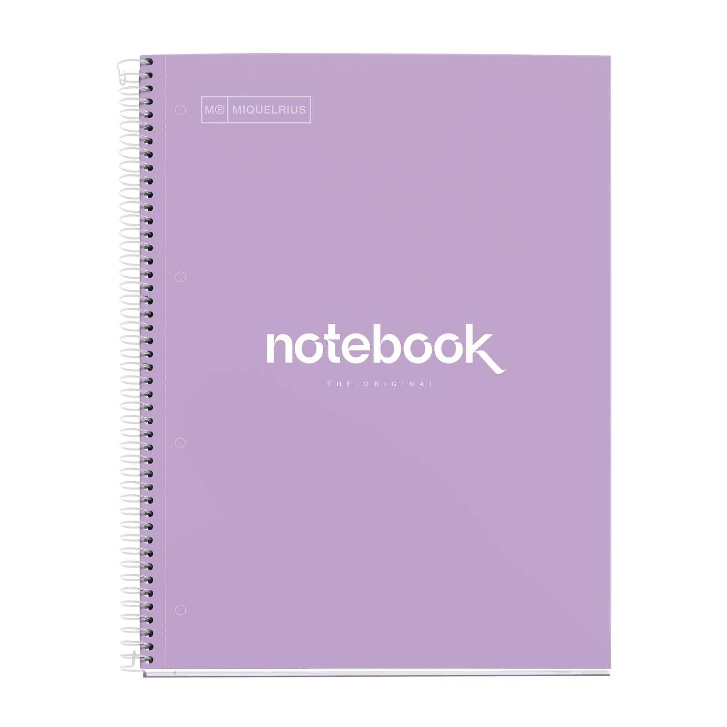 Maul A460533 Cuaderno Y Block A4 80 Hojas Púrpura