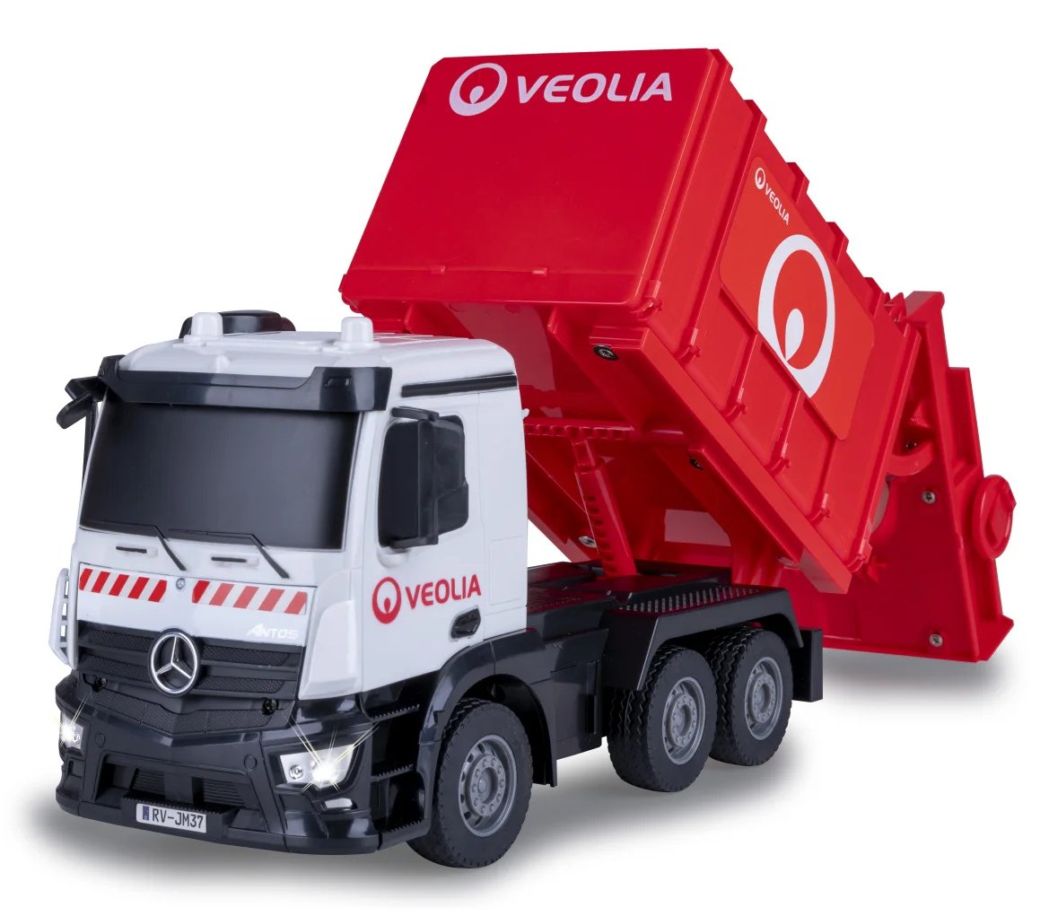 EAN 4042774474522 - Jamara Truck Mercedes-Benz Antos modelo controlado por radio Camión de la basura Motor eléctrico 1:26 imagen 6