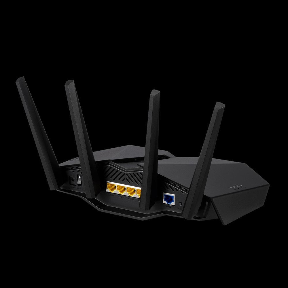 Wireless Router Asus Rt-Ax82u Negro 4804mbps/4xrj45 Lan Gigabit+1xwan/4 Antenas/Wifi 6 90ig05g0-Mo3r10