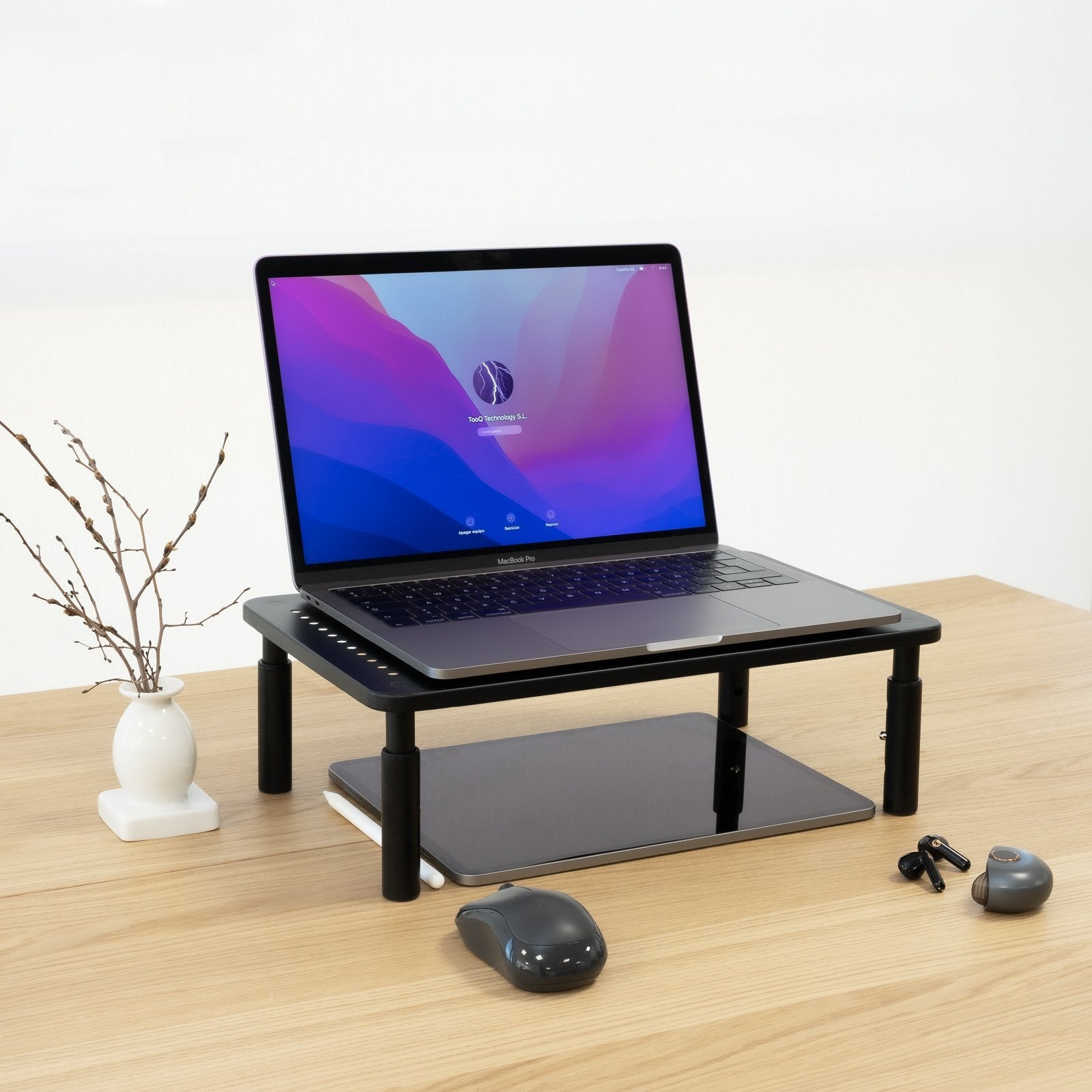 Soporte Para Monitor Tooq Tqmr081 Hasta 20kg