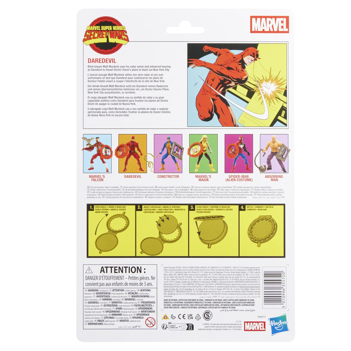 Figura Daredevil Secret Wars Marvel Legends Series 15cm