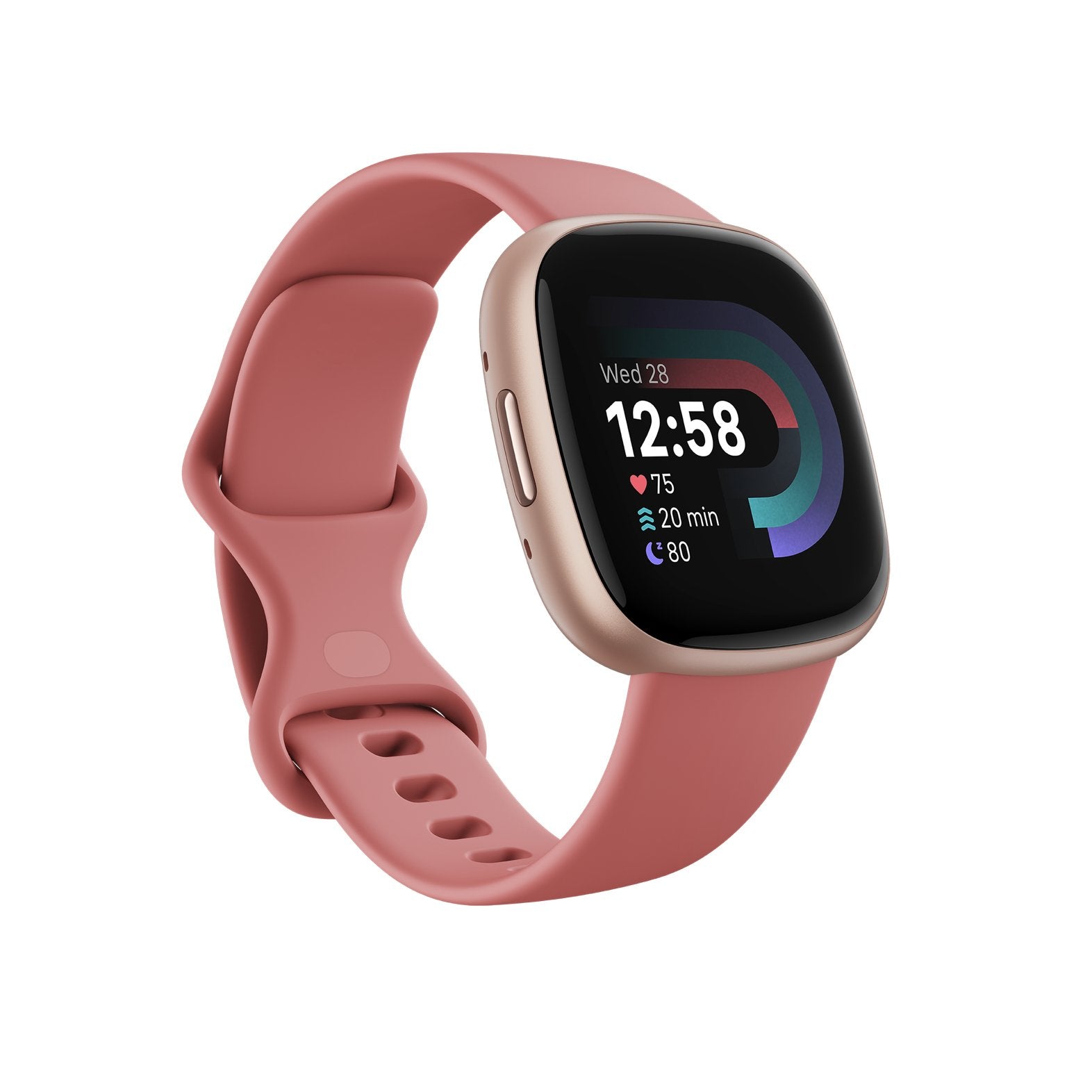 Smartwatch Fitbit Versa 4 Pink Sand/Copper Rose
