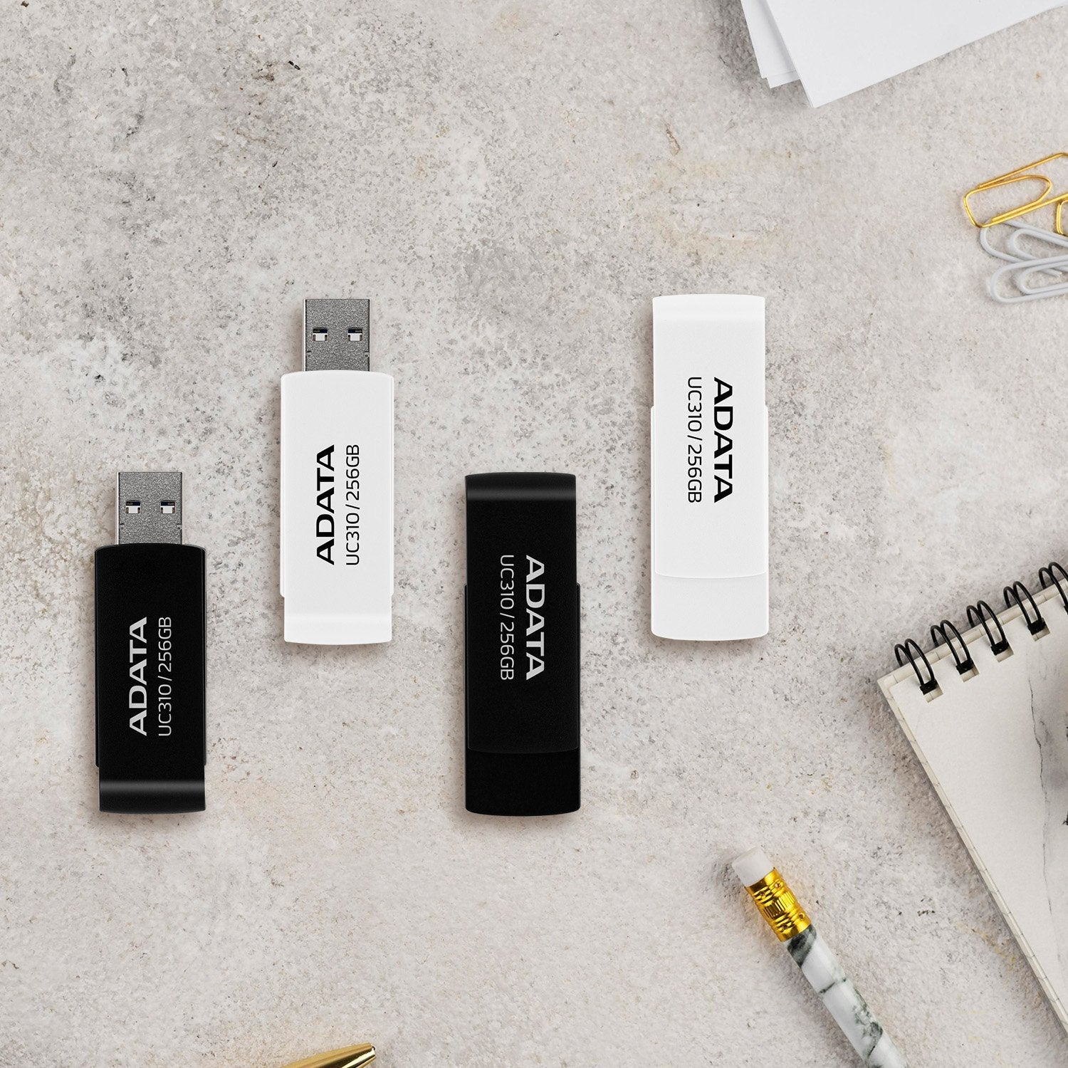 EAN 4711085941992 - ADATA UC310 unidad flash USB 256 GB USB tipo A 3.2 Gen 1 (3.1 Gen 1) Blanco imagen 6