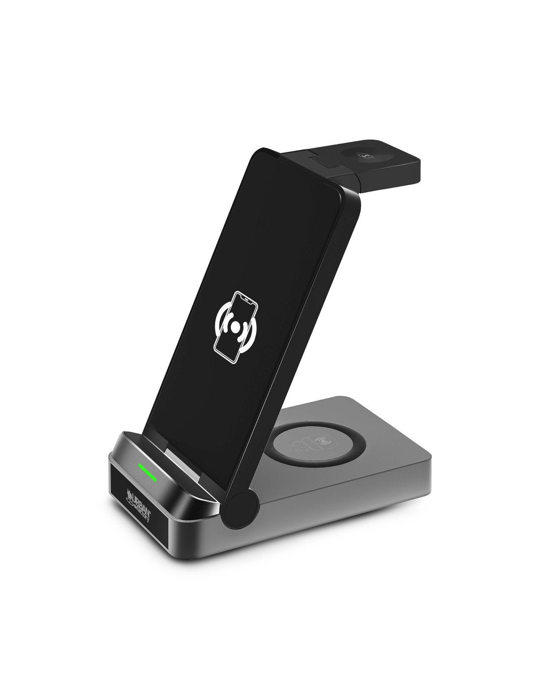 EAN 3760170884165 - Urban Factory SWC40UF cargador de dispositivo móvil Universal Negro USB Cargador inalámbrico Carga rápida imagen 1
