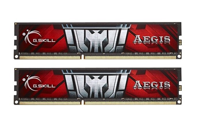 EAN 4719692000378 - G.Skill Aegis F3-1600C11D-16GIS módulo de memoria 16 GB 2 x 8 GB DDR3 240-pin DIMM imagen 1