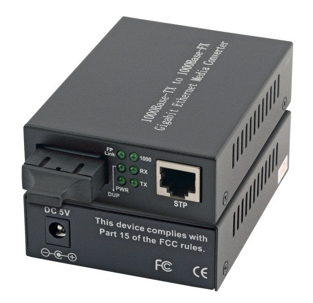 Efb Media Konverter Rj45-Stp Sc 850nm 550m, Gigabit Sx, Mm