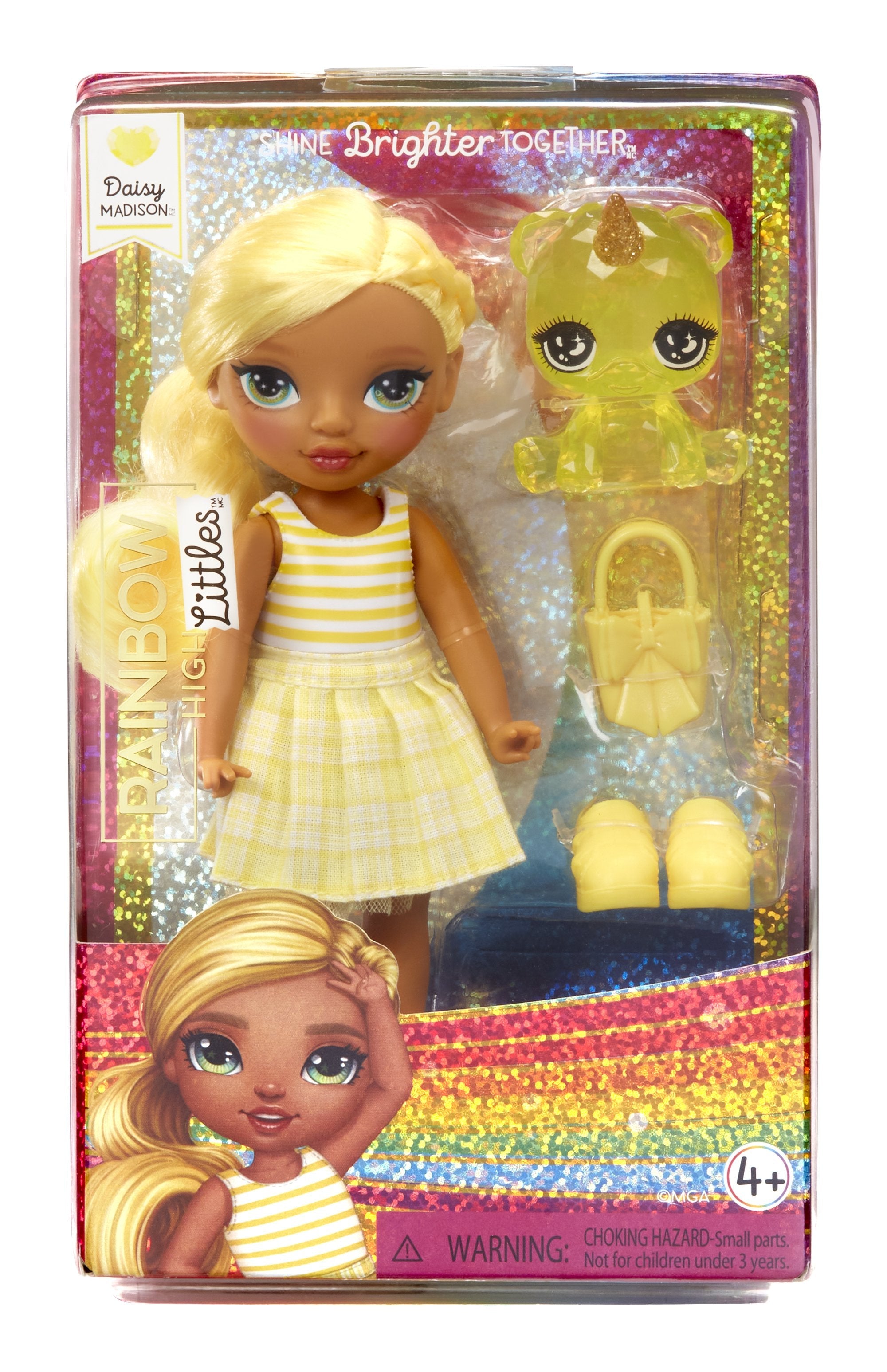 EAN 0035051531227 - Rainbow High Littles Dolls- Daisy (Yellow) imagen 8