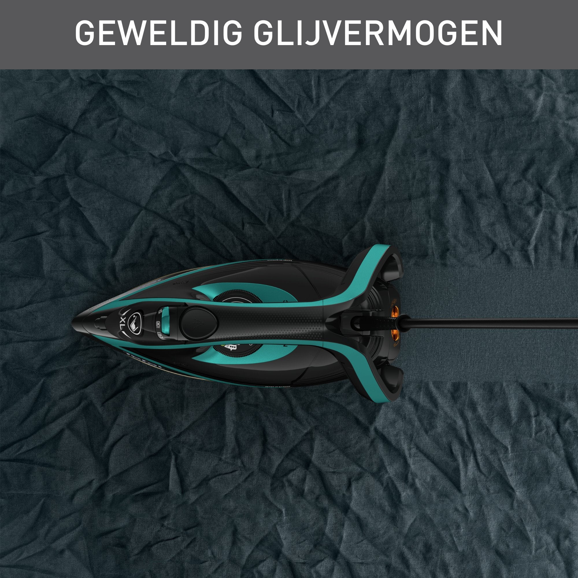 Tefal Plancha Puregliss Fv8066e0 Negro Azul