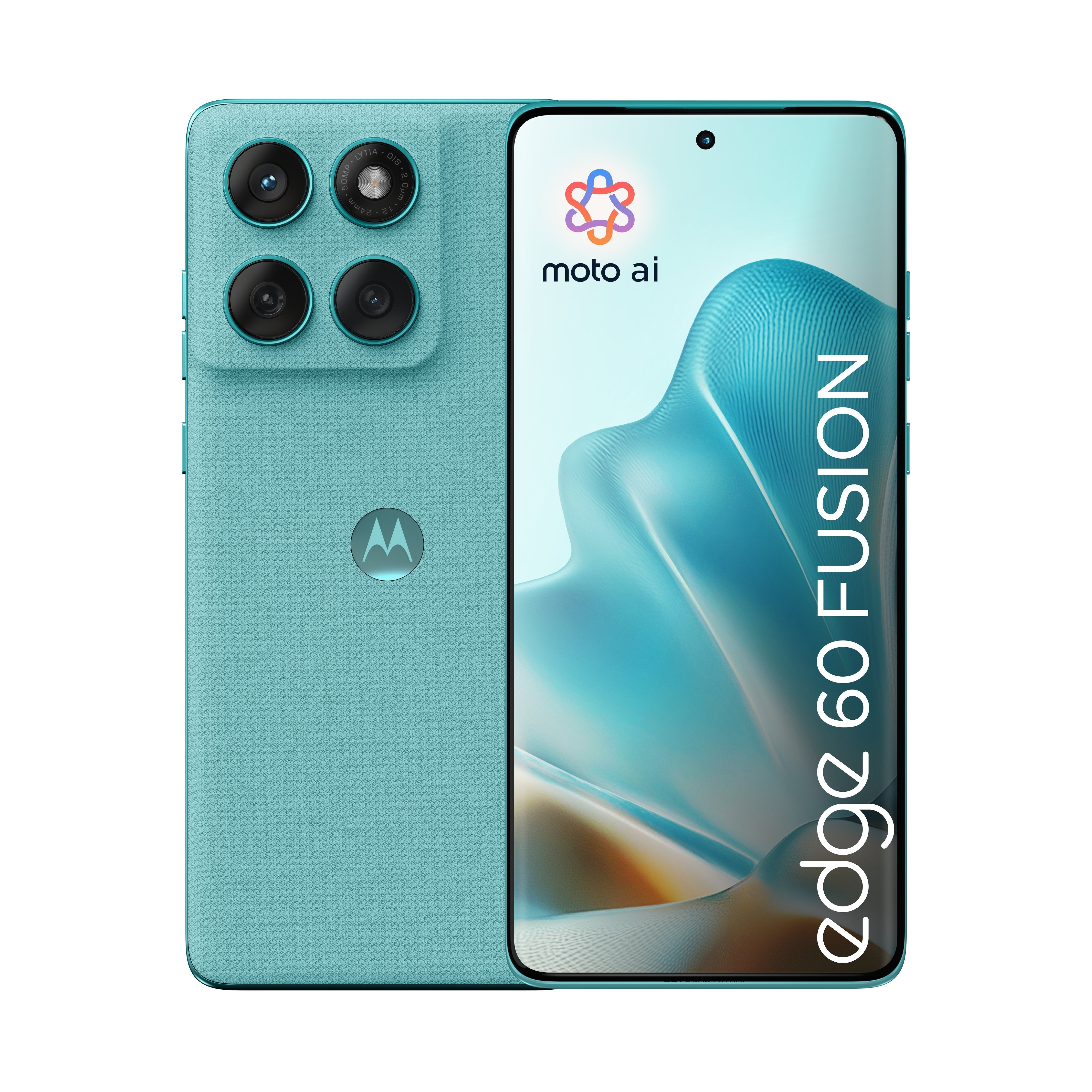 EAN 0840023295843 - Motorola edge 60 fusion 16,9 cm (6.67") SIM doble Android 15 5G USB Tipo C 8 GB 256 GB 5200 mAh Turquesa imagen 3