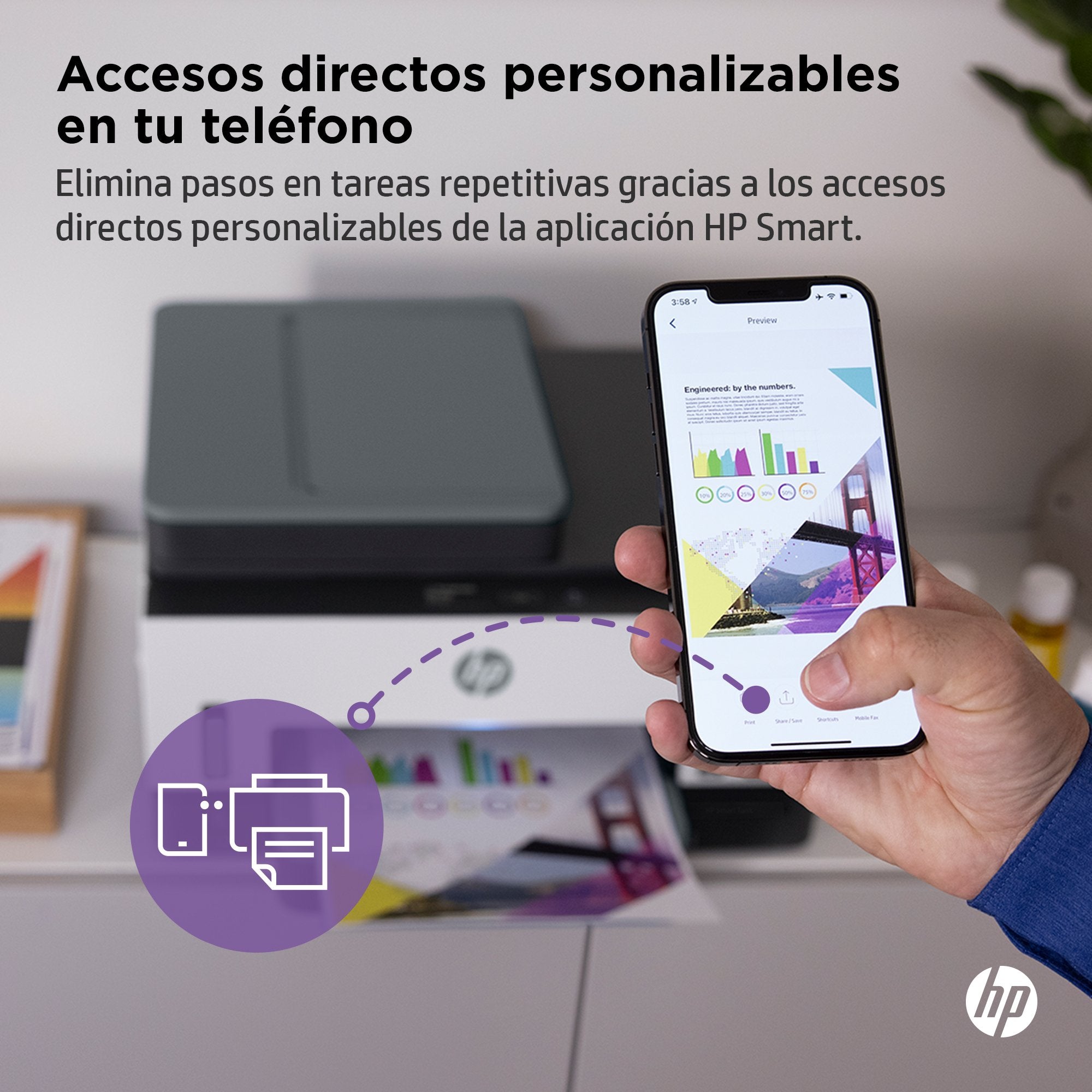 EAN 0195908302643 - HP Smart Tank 7605 All-in-One Printer Inyección de tinta térmica A4 4800 x 1200 DPI 15 ppm Wifi imagen 9