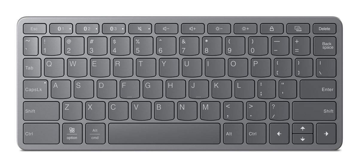 EAN 197530415173 - Lenovo Multi-Device Wireless Keyboard Alemán USB Tipo C Gris imagen 1
