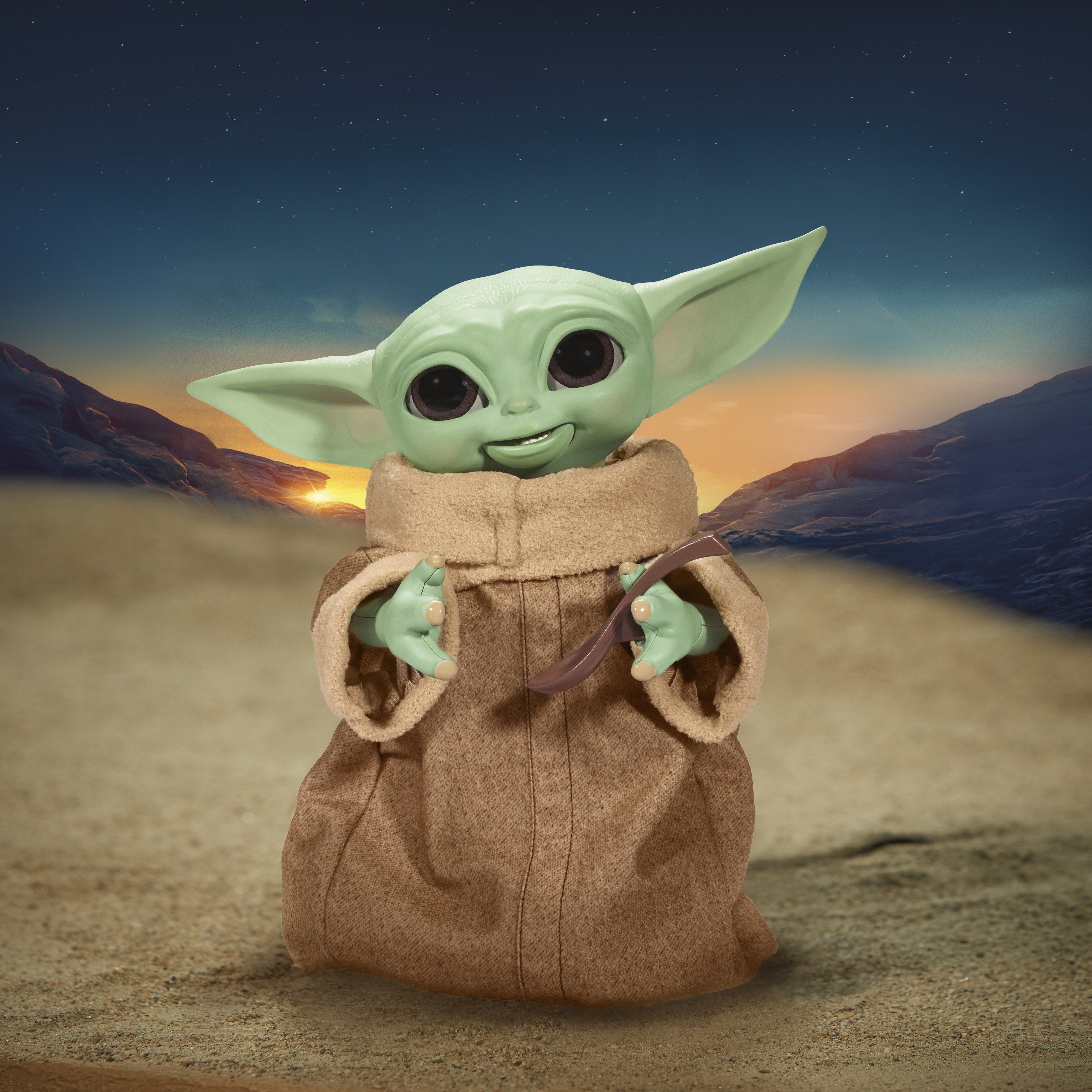 Figura Animatronic Baby Yoda The Child Mandalorian Star Wars