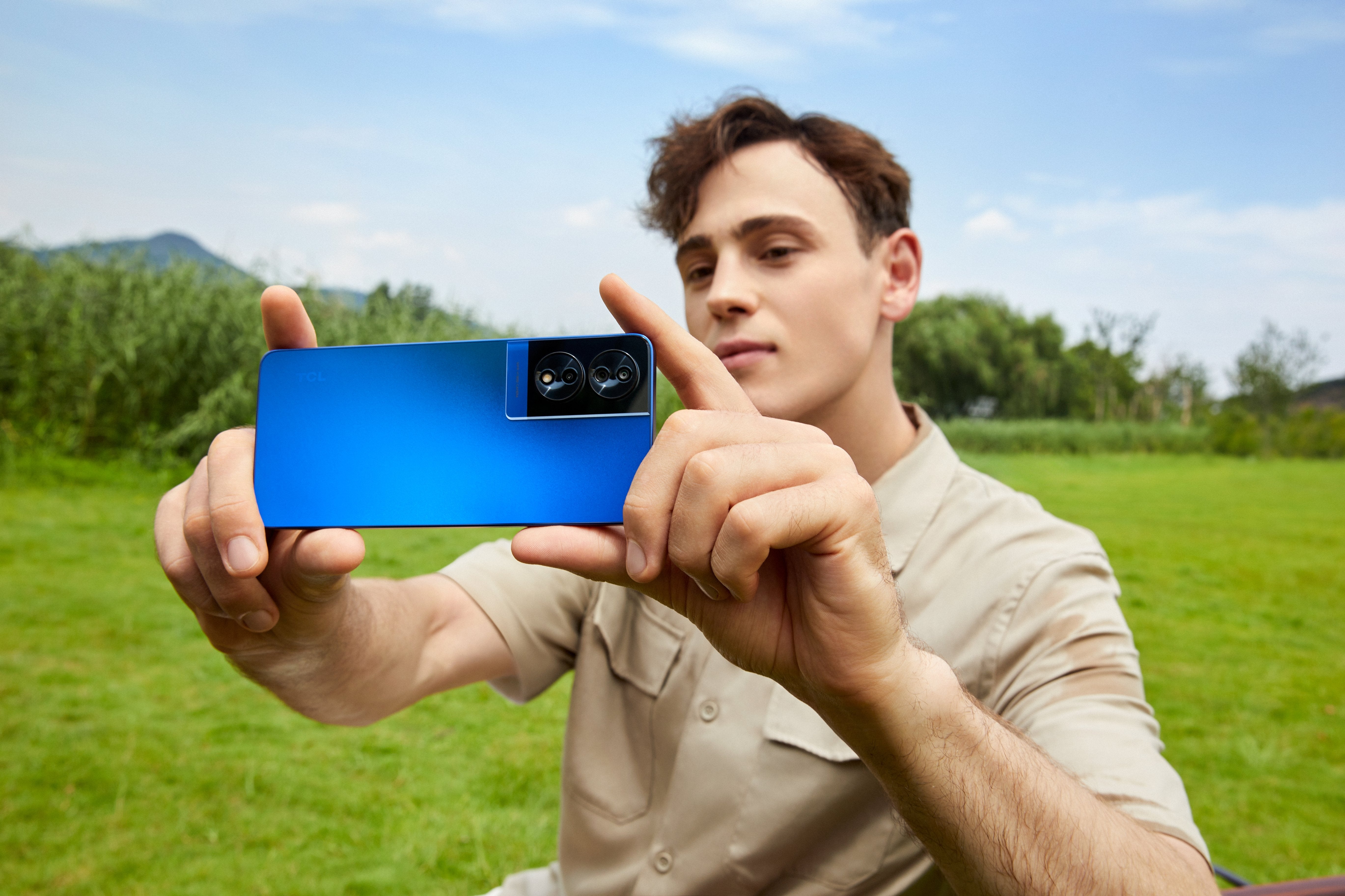 Smartphone Tcl 40 Nxtpaper 8gb 256gb 6.78' Opalescente