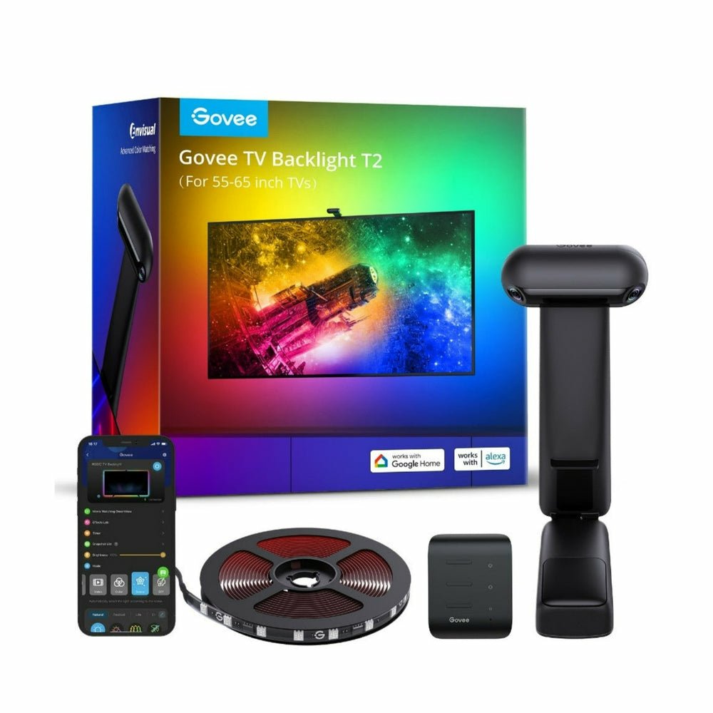 Govee H605c Envisual Tv Backlight T2 Tasma Led Dla Tv 55-65 Cali, Rgbic, Wi-Fi+Bluetooth