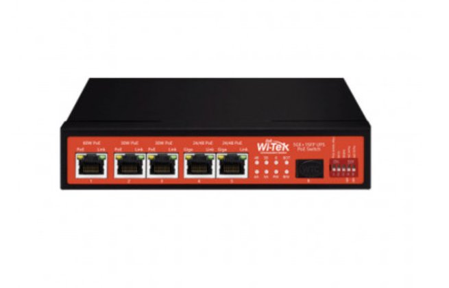 5ge+1sfp Unmanaged Ups No-Break Poe Switch(120w)