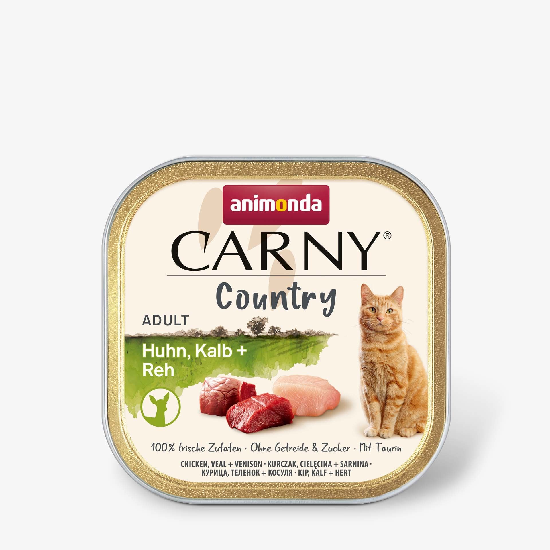 EAN 4017721838443 - animonda Carny 83844 comida húmeda para gatos 100 g imagen 1