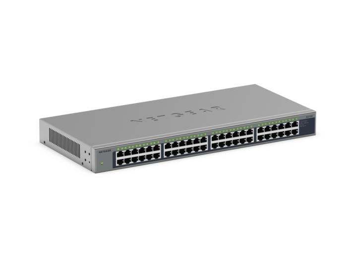EAN 0606449174892 - NETGEAR GS748 No administrado Gigabit Ethernet (10/100/1000) Gris imagen 3